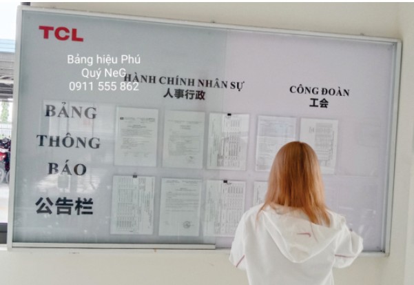 bảo thông báo mica