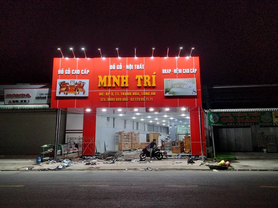 Thi công bảng hiệu quảng cáo tại Bình Dương