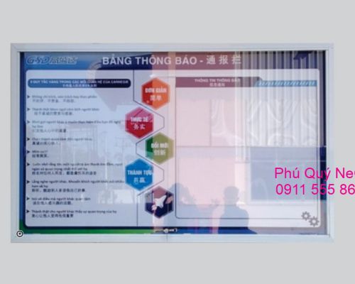 Bảng Thông Tin, Bảng Thông Báo Bình Dương | Giải Pháp Đa Năng Cho Mọi Doanh Nghiệp