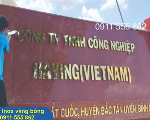 Bảng Hiệu Inox Tên Công Ty – Sang Trọng, Bền, Giá Rẻ | Phú Quý NEG