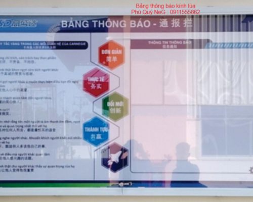 Bảng Thông Tin, Bảng Thông Báo Bình Dương | Giải Pháp Đa Năng Cho Mọi Doanh Nghiệp