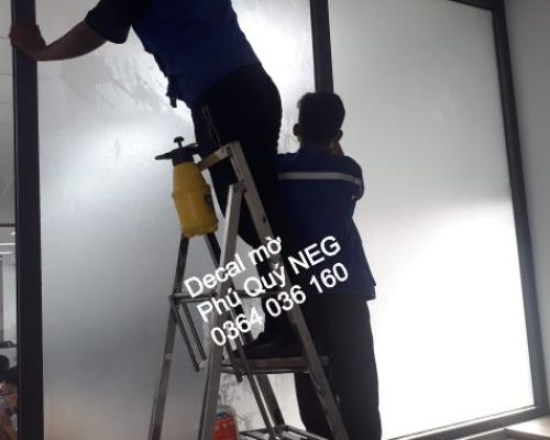 Dịch Vụ Thi Công Decal Mờ, Decal Màu Giá Rẻ & Nhanh Chóng | Miễn Phí Thiết Kế