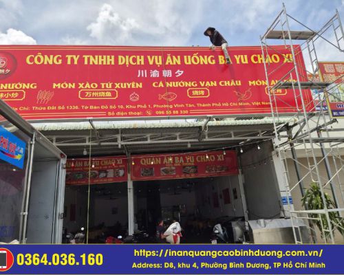Thi Công Bảng Hiệu Hộp Đèn Tại VSIP 2 & VSIP 2A | Phú Quý NEG