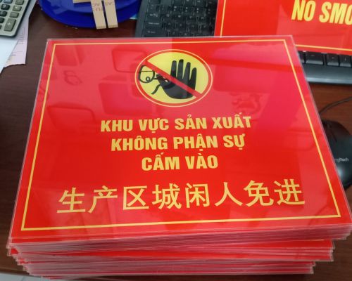 Bảng Hiệu Mica Chất Lượng Cao | Phú Quý NEG Bình Dương