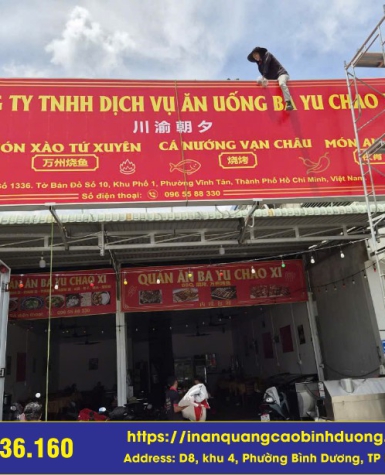 Thi Công Bảng Hiệu Hộp Đèn Tại VSIP 2 & VSIP 2A | Phú Quý NEG