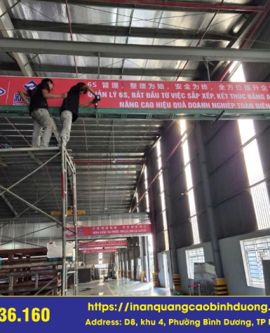 Làm Bảng Hiệu 5S, Bảng Kệ Kho Tại KCN VSIP 3 & Tân Uyên | Phú Quý NEG