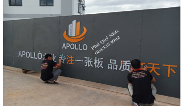 THI CÔNG LẮP ĐẶT CÁC LOẠI BẢNG HIỆU TẠI KCN TÂN BÌNH BÌNH DƯƠNG
