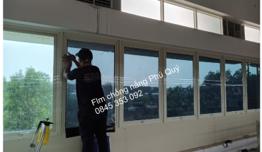 THI CÔNG DÁN FILM CÁCH NHIỆT TẠI KHU CÔNG NGHIỆP CHƠN THÀNH BÌNH PHƯỚC