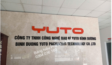 LẮP ĐẶT CÁC LOẠI BẢNG HIỆU TẠI CÁC KCN VSIP2,2A, SÓNG THẦN 3, ĐẠI ĐĂNG, TÂN BÌNH BÌNH DƯƠNG
