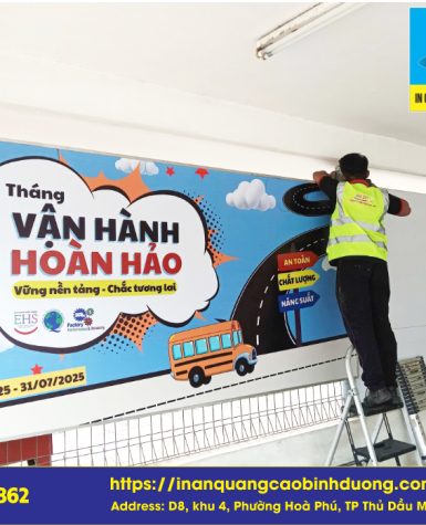 THI CÔNG BẢNG HIỆU CHO CÔNG TY TẠI KCN MỸ PHƯỚC 1234 BÌNH DƯƠNG